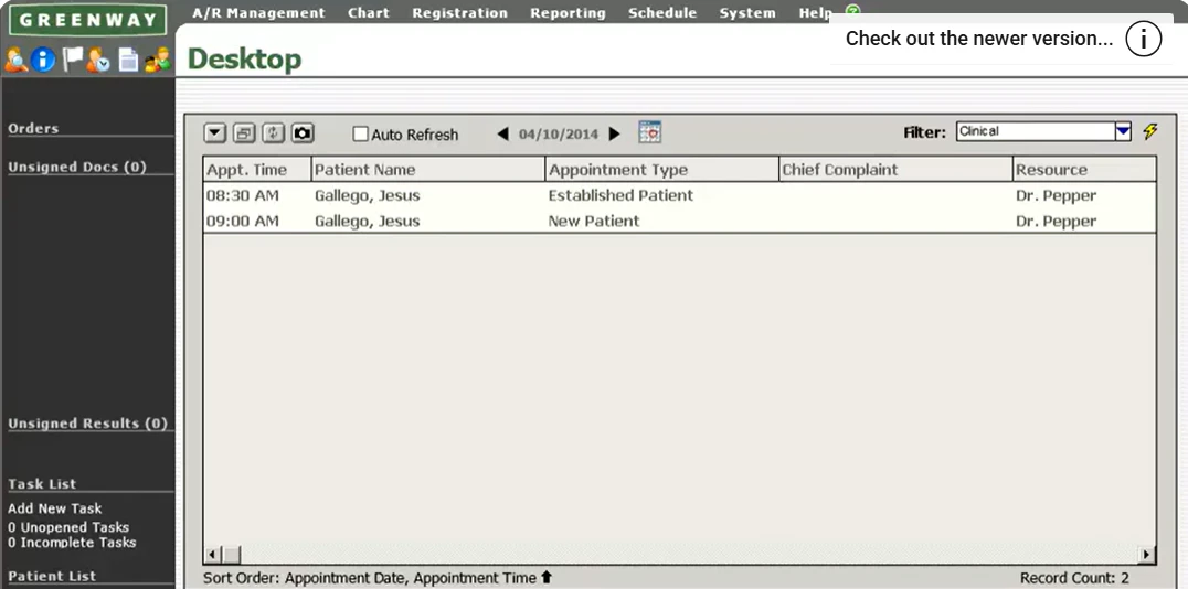screenshot of Prime Suite